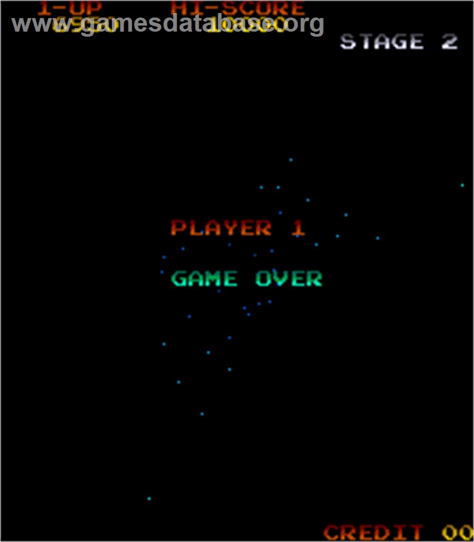 Venus - Arcade - Artwork - Game Over Screen