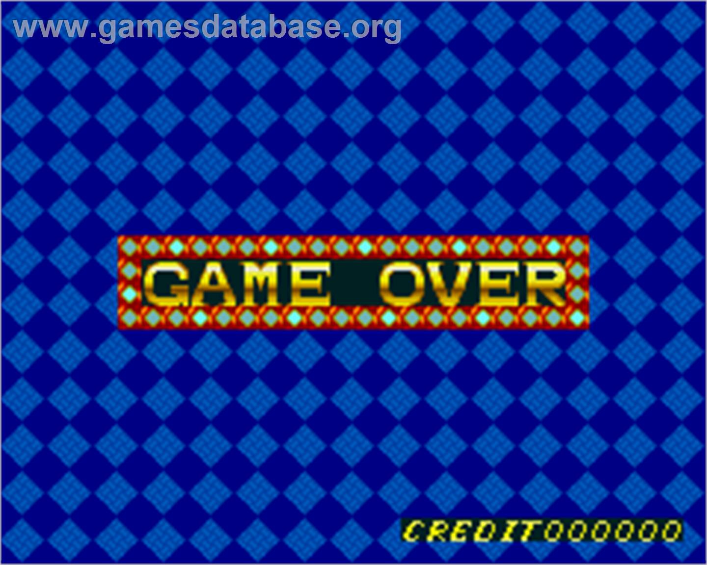 Witch - Arcade - Artwork - Game Over Screen