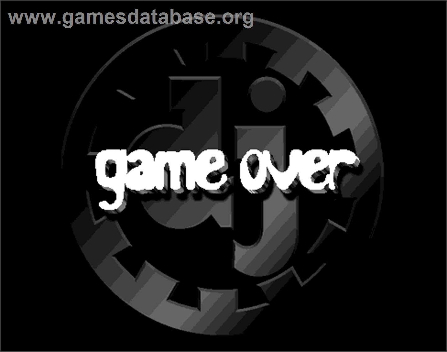beatmania - Arcade - Artwork - Game Over Screen