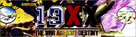 Arcade Cabinet Marquee for 19XX: The War Against Destiny.