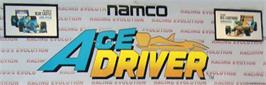 Arcade Cabinet Marquee for Ace Driver.