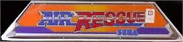 Arcade Cabinet Marquee for Air Rescue.