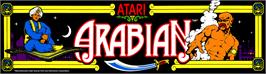 Arcade Cabinet Marquee for Arabian.