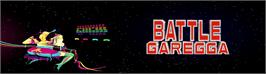 Arcade Cabinet Marquee for Battle Garegga - Type 2.