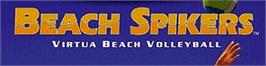 Arcade Cabinet Marquee for Beach Spikers.