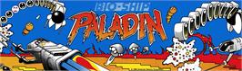 Arcade Cabinet Marquee for Bio-ship Paladin.