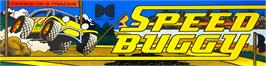 Arcade Cabinet Marquee for Buggy Boy Junior/Speed Buggy.