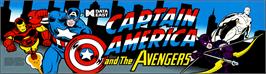 Arcade Cabinet Marquee for Captain America and The Avengers.