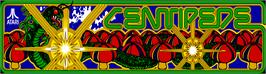 Arcade Cabinet Marquee for Centipede Dux.