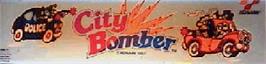 Arcade Cabinet Marquee for City Bomber.