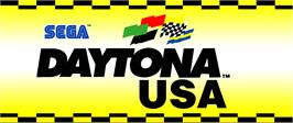 Arcade Cabinet Marquee for Daytona USA.