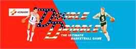 Arcade Cabinet Marquee for Double Dribble.