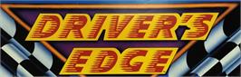 Arcade Cabinet Marquee for Driver's Edge.