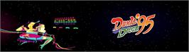 Arcade Cabinet Marquee for Dunk Dream '95.