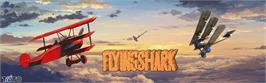 Arcade Cabinet Marquee for Flying Shark.