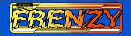 Arcade Cabinet Marquee for Frenzy.
