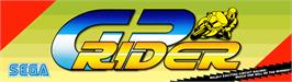 Arcade Cabinet Marquee for GP Rider.