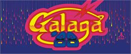 Arcade Cabinet Marquee for Galaga '88.