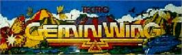 Arcade Cabinet Marquee for Gemini Wing.