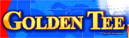 Arcade Cabinet Marquee for Golden Tee Golf II.