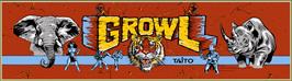 Arcade Cabinet Marquee for Growl.