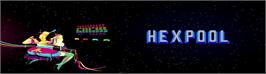 Arcade Cabinet Marquee for Hex Pool.
