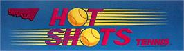 Arcade Cabinet Marquee for Hot Shots Tennis.