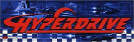 Arcade Cabinet Marquee for Hyperdrive.