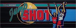 Arcade Cabinet Marquee for Jump Shot.