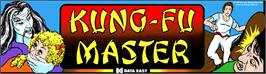 Arcade Cabinet Marquee for Kung-Fu Master.