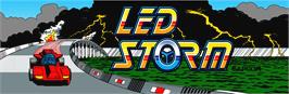 Arcade Cabinet Marquee for Led Storm.