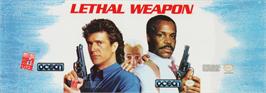 Arcade Cabinet Marquee for Lethal Weapon.