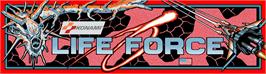 Arcade Cabinet Marquee for Lifeforce.