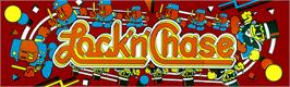 Arcade Cabinet Marquee for Lock'n'Chase.