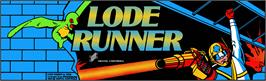 Arcade Cabinet Marquee for Lode Runner.