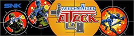 Arcade Cabinet Marquee for Mechanized Attack.