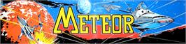 Arcade Cabinet Marquee for Meteor.