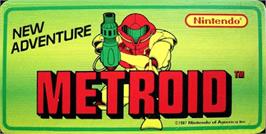 Arcade Cabinet Marquee for Metroid.
