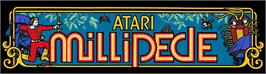 Arcade Cabinet Marquee for Millipede.