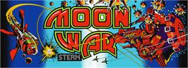 Arcade Cabinet Marquee for Moonwar.