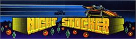 Arcade Cabinet Marquee for Night Stocker.