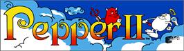 Arcade Cabinet Marquee for Pepper II.