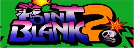 Arcade Cabinet Marquee for Point Blank 2.