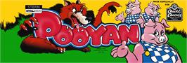 Arcade Cabinet Marquee for Pooyan.