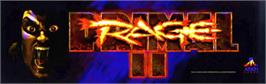 Arcade Cabinet Marquee for Primal Rage 2.