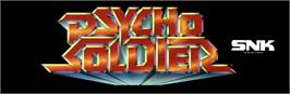 Arcade Cabinet Marquee for Psycho Soldier.