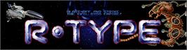 Arcade Cabinet Marquee for R-Type.