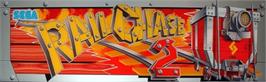 Arcade Cabinet Marquee for Rail Chase 2.