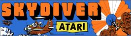 Arcade Cabinet Marquee for Sky Diver.