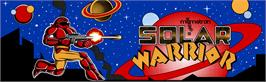 Arcade Cabinet Marquee for Solar-Warrior.